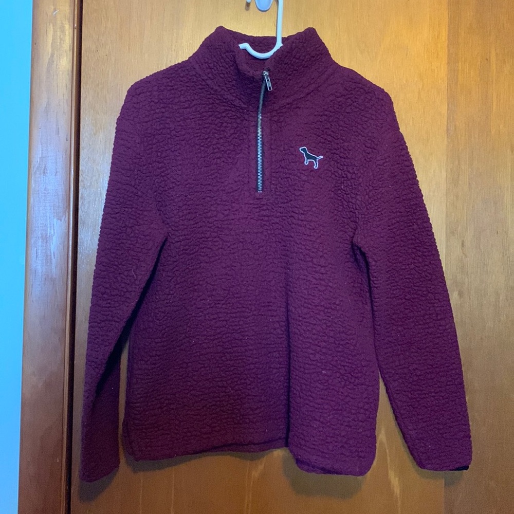 Maroon VS Pink pullover